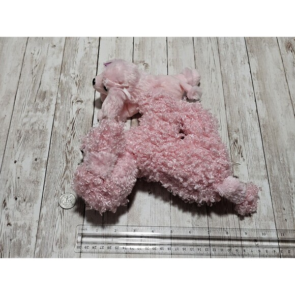 Unipak Pink Dog Plush Lot of 2 Ganz Stuffed Animal Toys - Picture 9 of 11